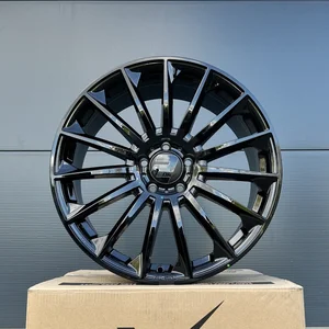 19 Zoll Felgen Wheelworld WH39 schwarz für Mercedes A Klasse A45 AMG W176 245G