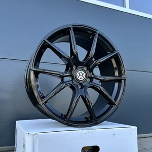 4x 19 Zoll Felgen V1 Wheels V1 schwarz für VW Passat B6 B7 B8 B9 3C GTE R-Line 3