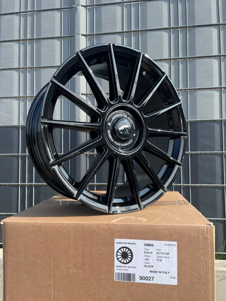 18 Zoll Felgen Damina DM09 schwarz für Audi A4 S4 A5 B6 B7 B8 B9 TT TTS 8J 8S A6