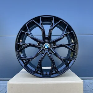 4x 19 Zoll Felgen FF Wheels FF02 schwarz für BMW 5er F10 F11 5L 5K M Performance 2