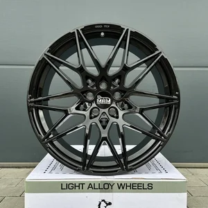 19 Zoll Felgen MAM B2 B2N schwarz für Audi A7 4G 4G1 F2 S7 A8 4H F8 S8 Q5 8R FY