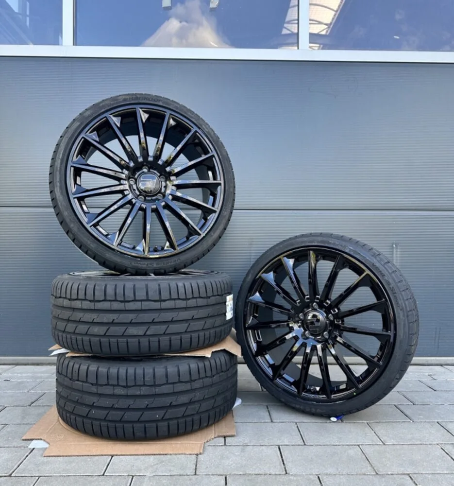 19 Zoll WH39 schwarz Sommerräder  Sommerkompletträder Hankook für Mercedes W205
