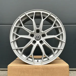 19 Zoll Felgen FF Wheels FF01 silber für VW Golf 7 8 GTI Clubsport TCR 7R 8R 2