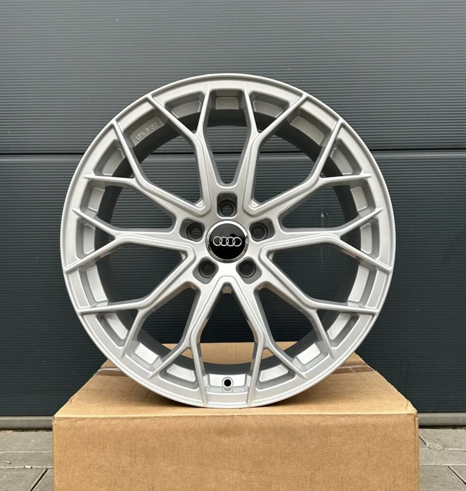 19 Zoll Felgen FF01 silber glanz für Audi A4 S4 B9 A5 B8 B9 A6 4G 4G1 C7 F2