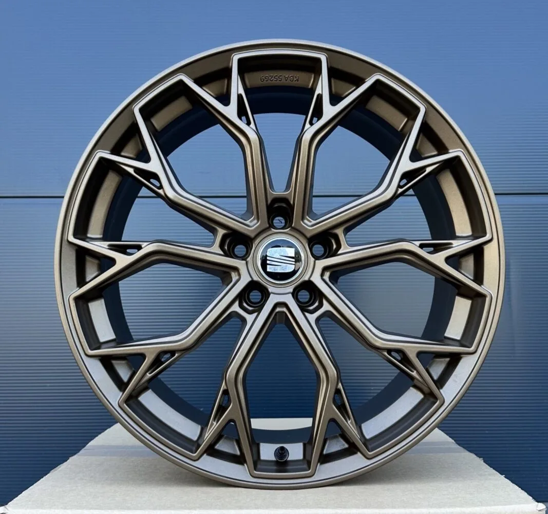 4x 19 Zoll Felgen FF Wheels FF02 Bronze für Seat Cupra Leon 5F KL 280 290 300