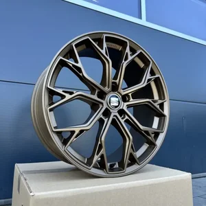 4x 19 Zoll Felgen FF Wheels FF02 Bronze für Seat Cupra Leon 5F KL 280 290 300 3