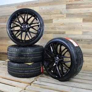 DM08 schwarz 19 Zoll WinterräderWinterkompletträder für VW Sharan Seat Alhambra