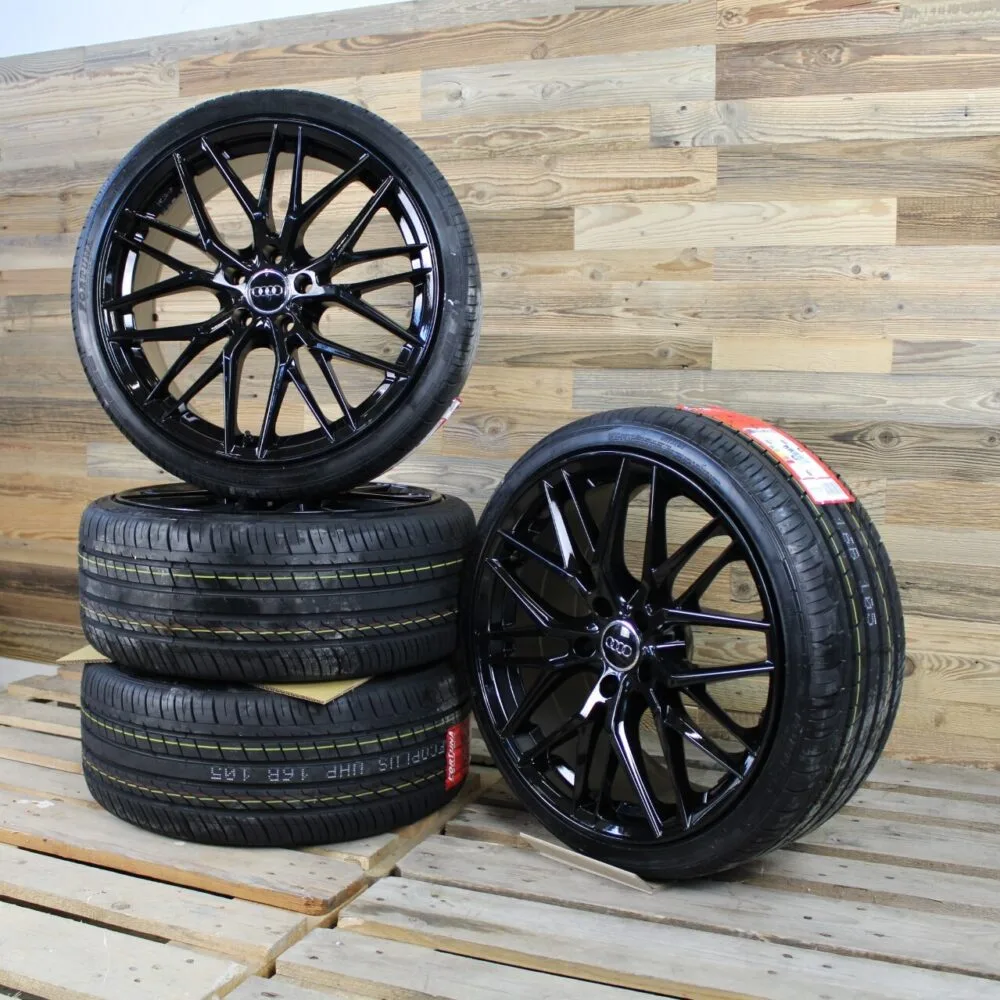 DM08 schwarz 19 Zoll WinterräderWinterkompletträder für VW Sharan Seat Alhambra