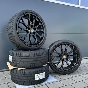 FF01 19 Zoll 4 Sommerräder HANKOOK Kompletträder VW Tiguan 1 5N Phaeton 3D NEU 2