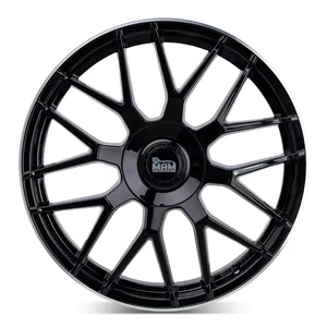 19 Zoll Felgen MAM Gt1 schwarz glanz für Mercedes C E Klasse W204 W205 W212 W213