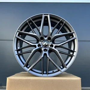 1x 19 Zoll Felge Damina DM08 grau matt 8,5x19 ET45 5x112 80036 Performance 2