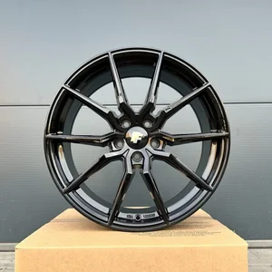 19 Zoll Felgen FF Wheels FF03 schwarz für Mercedes SLK SLC Klasse R170 R171 R172 2