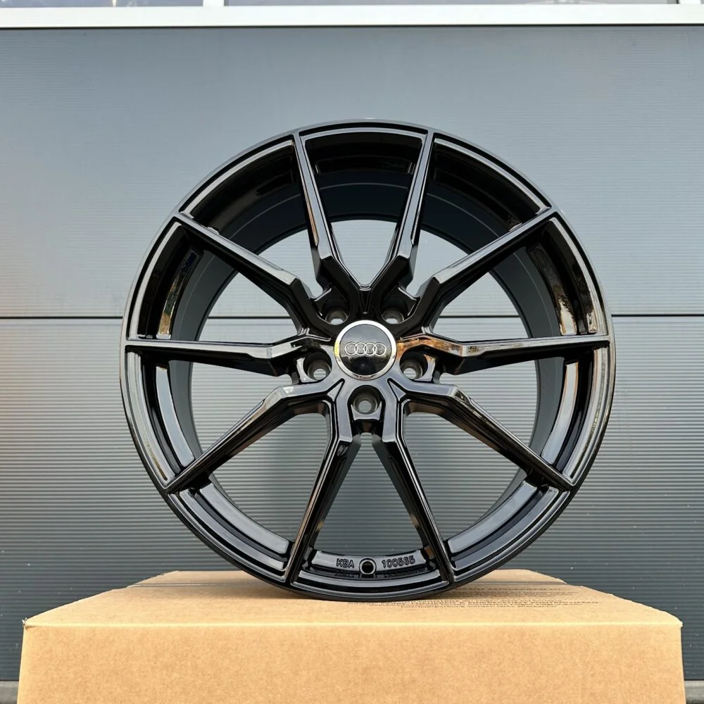 19 Zoll Felgen FF03 schwarz glanz für Audi A4 S4 B9 A5 B8 B9 A6 4G 4G1 C7 F2