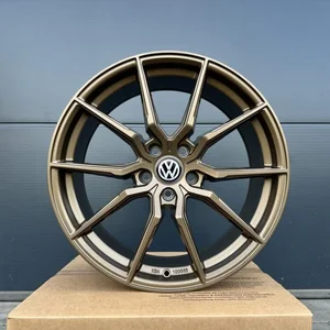 4x 19 Zoll Felgen FF Wheels FF03 bronze für VW Tiguan 1 5N VW Phaeton 3D R-Line 3