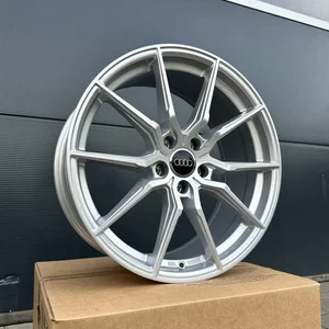 4x 19 Zoll Felgen FF Wheels FF03 Silber für Audi A4 S4 B8 B81 B9 S-Line Avant 3