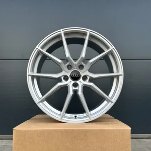 4x 19 Zoll Felgen FF Wheels FF03 Silber für Audi A8 S8 4E 4H F8 D3 D4 D5 S-Line 2