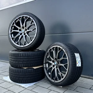 18 Zoll Sommerräder Kompletträder Räder FF01 schwarz für BMW 3er M340i M340d G21 3