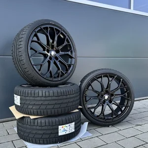 19 Zoll Sommerkompletträder FF01 schwarz für Audi Q4 Etron ID4 ID5 Skoda Enyaq 2