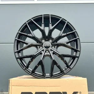 19 Zoll Felgen WH37 schwarz für Audi A4 S4 B9 A5 B8 B9 A6 4G 4G1 C7 F2 2