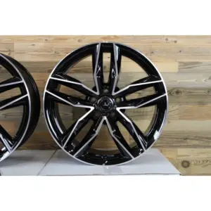 18 Zoll Damina DM05 schwarz poliert für Mercedes A C Klasse W176 W177 W204 W205 2