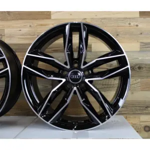19 Zoll Felgen Damina WH40 poliert Audi A4 S4 A5 S5 B8 B9 A6 4F 4G F2 C6 C7 C8