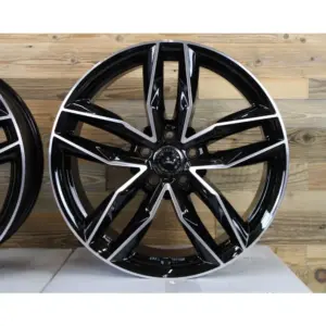 19 Zoll Felgen Damina DM05 schwarz für Audi A3 S3 RS3 8P 8V TT TTS 8J 8S Q2 GA