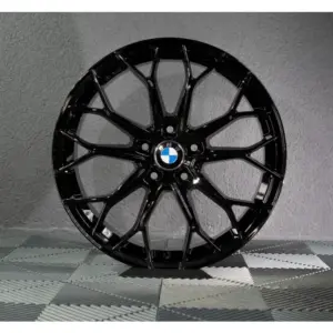 1x 20 Zoll FF WHeels FF01 Alufelge schwarz 8,5x20 ET35 LK5/120