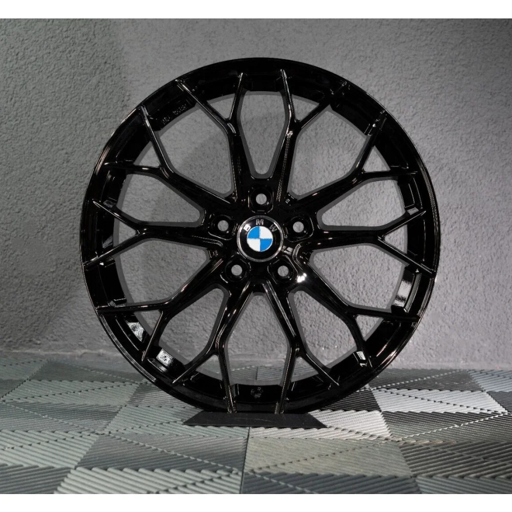1x 20 Zoll FF WHeels FF01 Alufelge schwarz 8,5x20 ET35 LK5/120