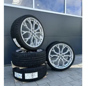 FF02 20 Zoll Sommerräder Sommerreifen Continental Kompletträder für BMW 5er F10 2