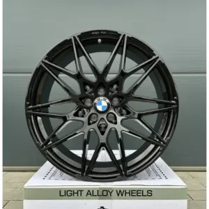 1x 19 Zoll Felgen B2 schwarz für BMW 3er G21 G20 5er G30 G31 4er G22 G23 G26