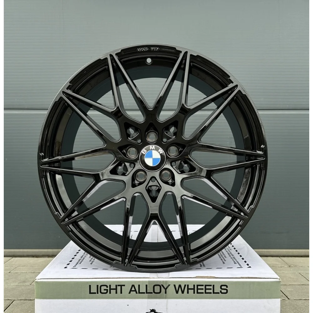 1x 19 Zoll Felgen B2 schwarz für BMW 3er G21 G20 5er G30 G31 4er G22 G23 G26