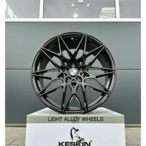 1x 19 Zoll Felgen B2 schwarz für BMW 3er G21 G20 5er G30 G31 4er G22 G23 G26 2