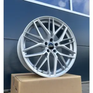 1x 19 Zoll Felge Damina DM08 Silber Audi Q3 Q5 8U 8R FY A7 4G A8 4H A4 B6 B7 8E 3