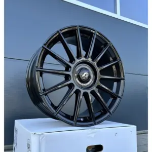 18 Zoll Felgen Damina DM09 schwarz Mercedes E Klasse W211 S211 W213 S213 AMG 211 3