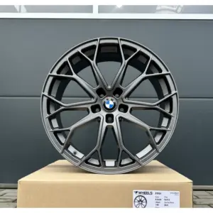 19 Zoll Felgen FF01 grau matt für BMW 3er G21 G20 5er G30 G31 4er G22 G23 G26