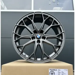 19 Zoll Felgen FF01 grau matt für BMW 3er G21 G20 5er G30 G31 4er G22 G23 G26 2