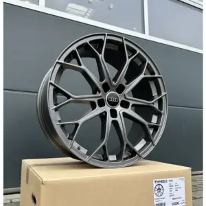 20 Zoll Felgen FF01 Grau Matt für Audi A7 4G 4G1 F2 S7 A8 4H F8 S8 Q5 8R FY 3