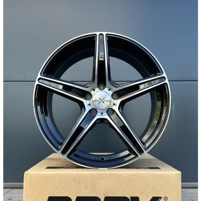 19-inch polished AX7 wheels for Mercedes GLC A-Class X253 X254 A45 A45S AMG