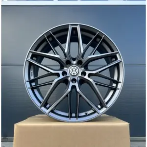 19 Zoll Felgen Damina DM08 grau für VW Tiguan 5N T-ROC T ROC A1 Jetta ID3 ID4 2