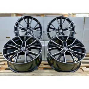 19 Zoll Felgen AF18 schwarz für VW Arteon 3H Passat B5 B6 B7 B8 3C CC Scirocco