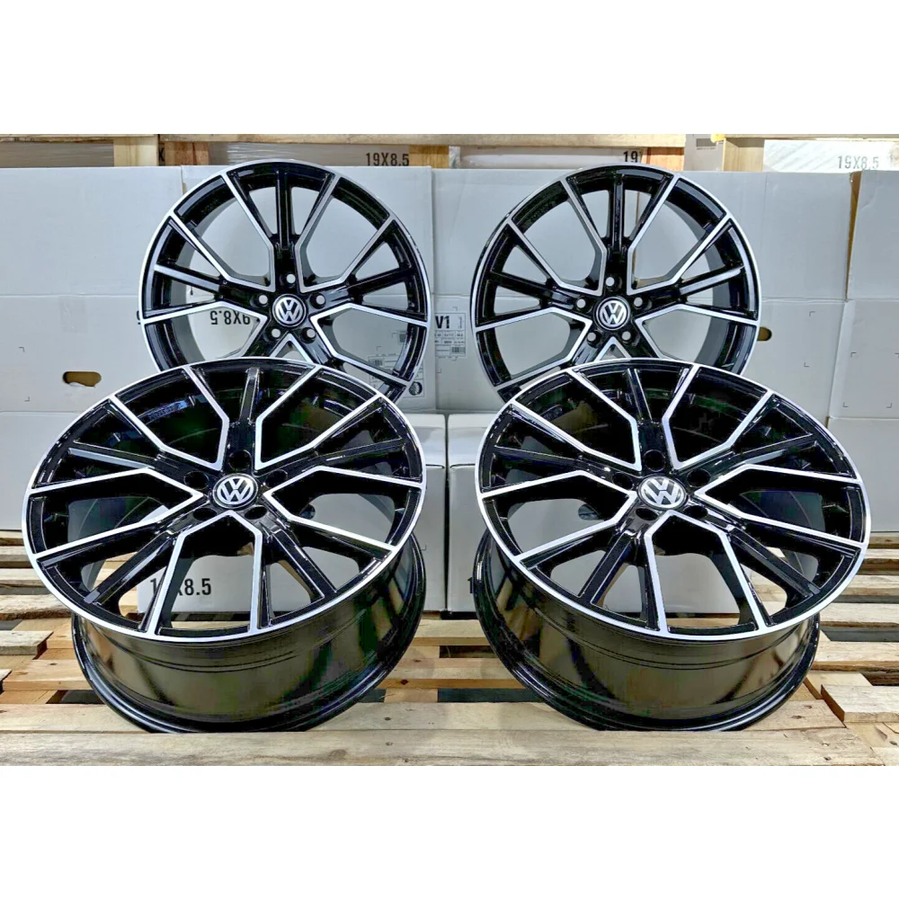 19 Zoll Felgen AF18 schwarz für VW Arteon 3H Passat B5 B6 B7 B8 3C CC Scirocco