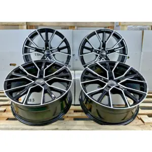 19 Zoll Felgen Avus AF18 schwarz für Mercedes S SLK SLC Klasse W220 W222 R172