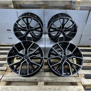 19 Zoll Felgen Avus AF18 schwarz für Mercedes S SLK SLC Klasse W220 W222 R172 2