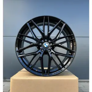 18 Zoll Felgen Damina DM08 schwarz für BMW 5er G60 G61 G6L G6K M Performance 2