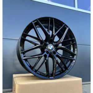 18 Zoll Felgen Damina DM08 schwarz für BMW 5er G60 G61 G6L G6K M Performance 3