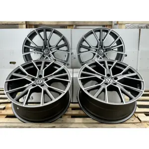 19 Zoll Felgen Avus AF18 grau für VW Golf 5 6 7 8 GTI GTD GTE R 7R 8R e Plus