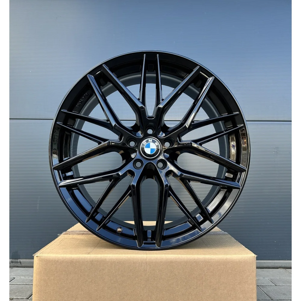 4x 18 Zoll Felgen Damina DM08 schwarz für BMW 4er G22 G23 G26 M440d M440i G4C