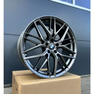 4x 19 Zoll Felgen Damina DM08 anthrazit für BMW 5er G30 G31 M550i  M550d M550 M 3