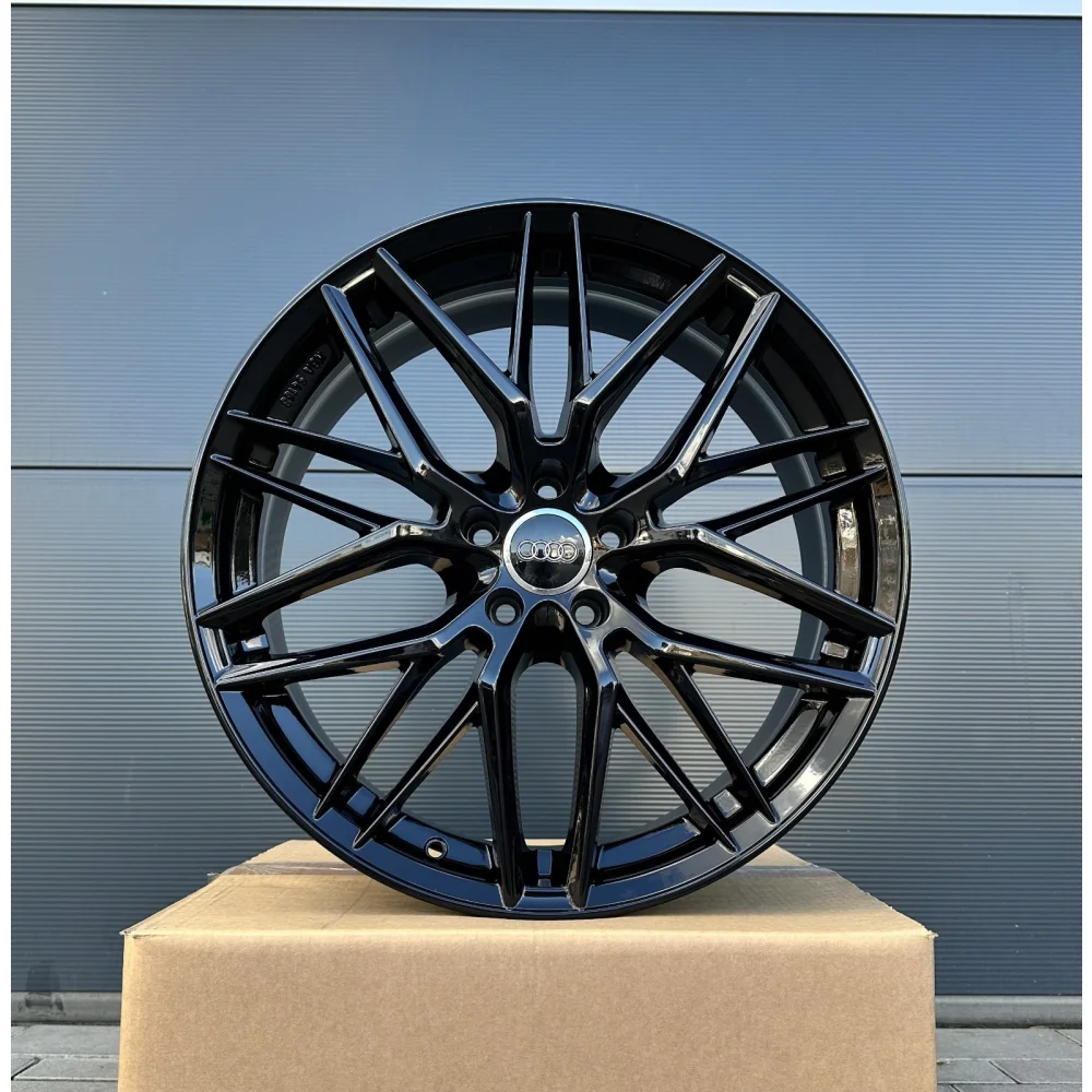 18 Zoll Felgen Damina DM08 schwarz für Audi A4 S4 A5 S5 B8 B9 Q3 8U F3 S-Line