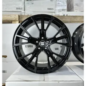 18 Zoll Felgen Avus AF18 schwarz für Seat Leon 1P 5F KL Alhambra 7MS Cupra NEU 2
